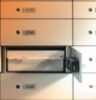Picture of Hotel column with 24 safes