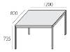 Picture of Stolovi s metalnim nogama, W CLASSIC